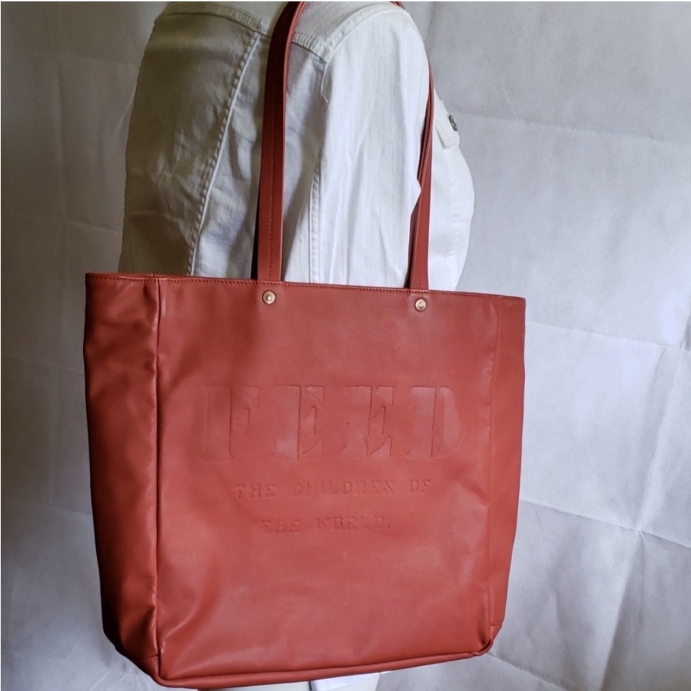 FEED Large Leather Tote